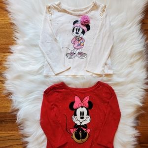 Gap Disney lot 2 tops size 18-24 months